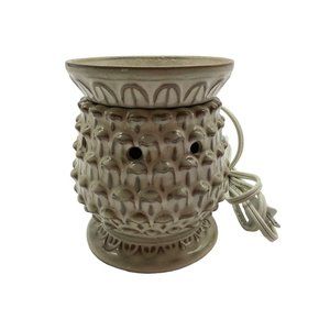 Retired Scentsy Plantation Pineapple Welcome Ceramic Full Size Warmer